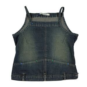 Y2K Jealous Womens Size M Denim Tank Top